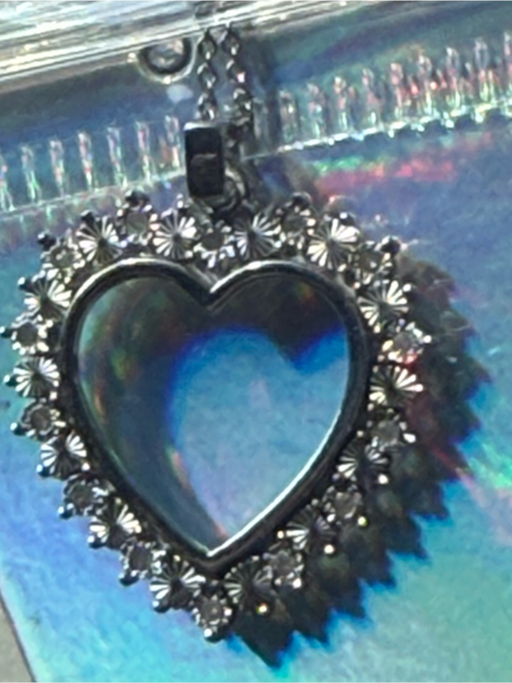 NWT Diamond Necklace 1/10 CT SS